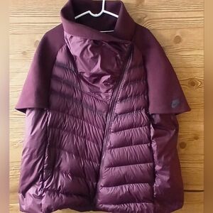 Nike Women's Burgundy Puffer Jacket